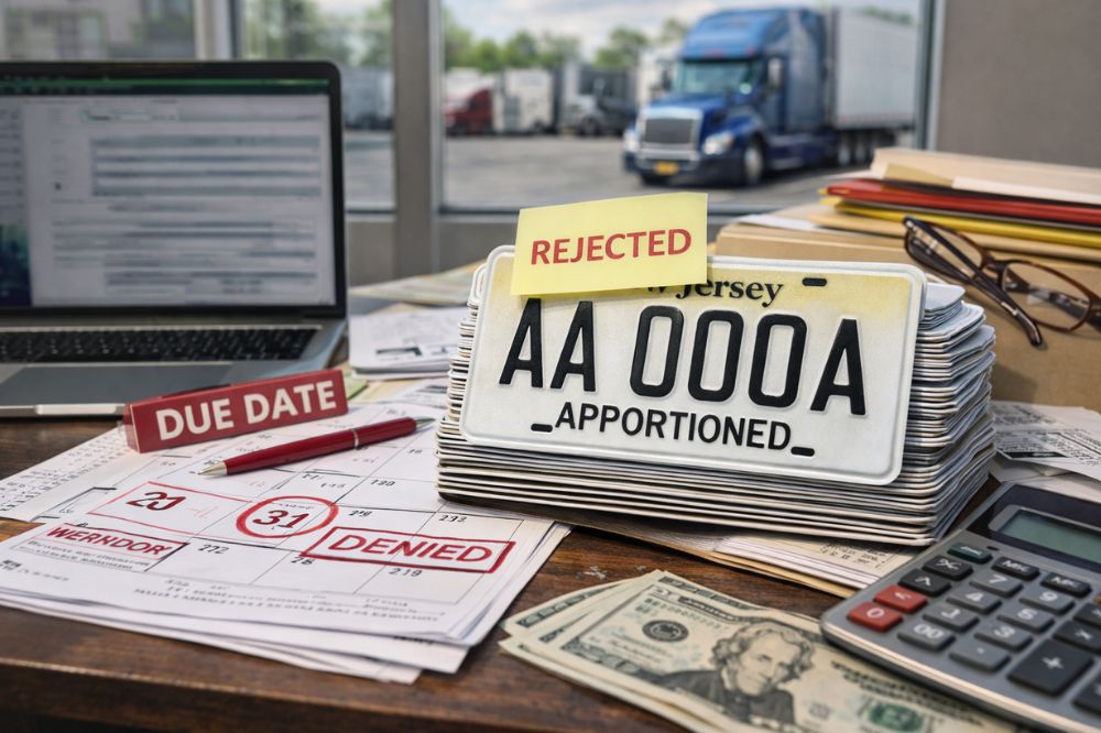 Mistakes You Must Avoid While Renewing Your Apportioned Plates in NJ