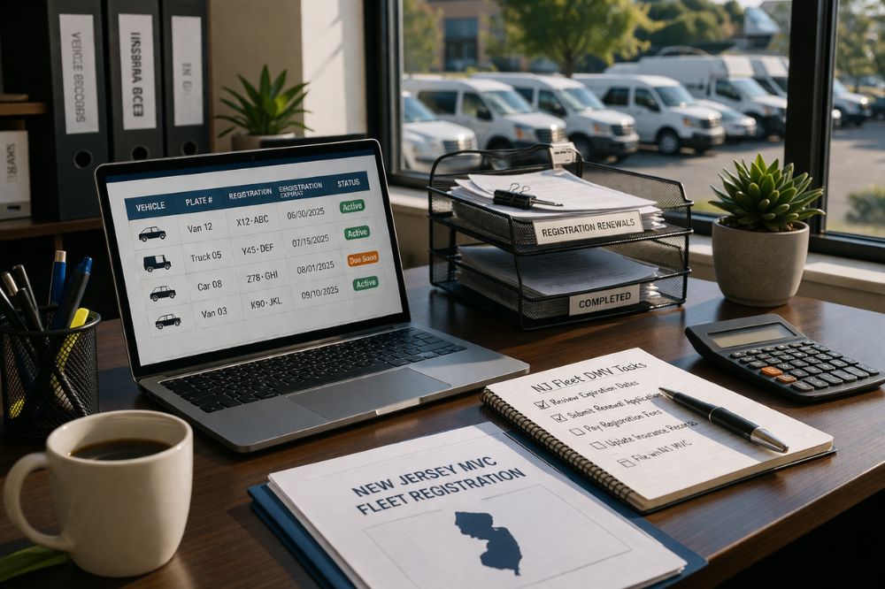 How to Efficiently Manage Your Fleet’s DMV Vehicle Registration in NJ